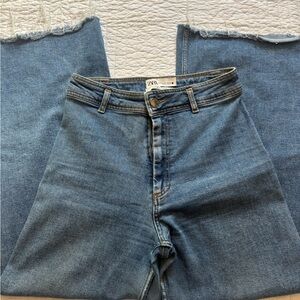 Zara Women's Light Blue Jeans